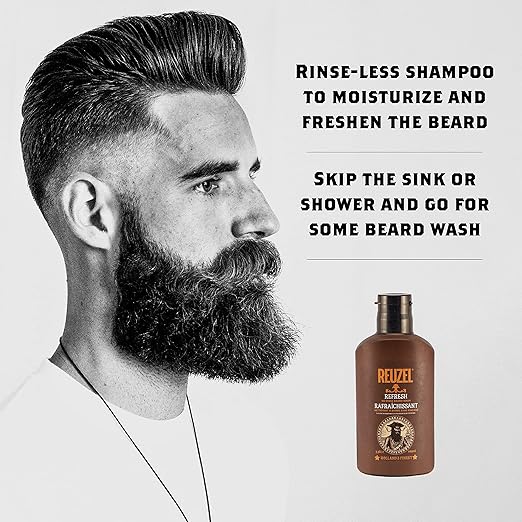 REFRESH No Rinse Beard Wash