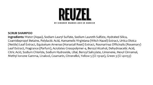 Travel Size Scrub Shampoo - Reuzel