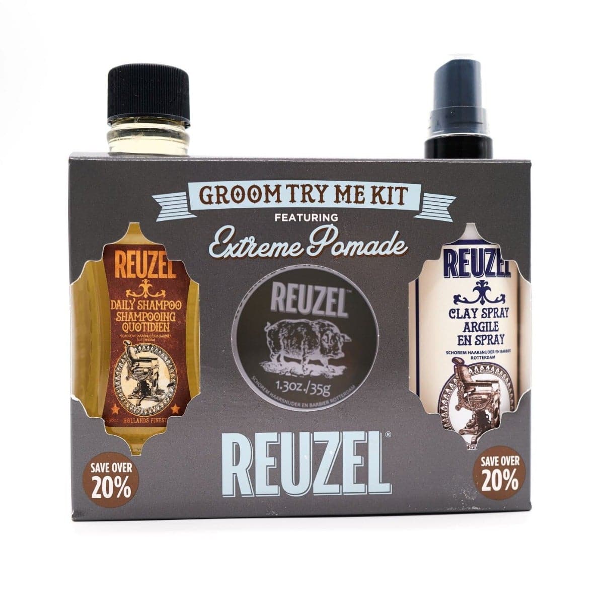 Reuzel Groom Try Me Mini Kit